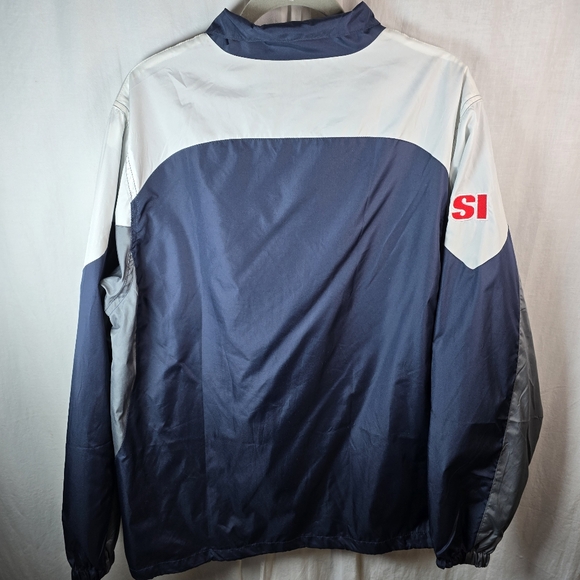 Reebok mens zippered NFL Team Apparel jacket. Size Large in blue, gray, wht,blk - Picture 2 of 13